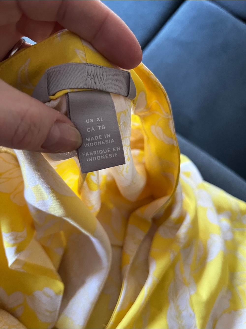 H&M Yellow and White Floral Maxi Dress - Picture 8 of 10